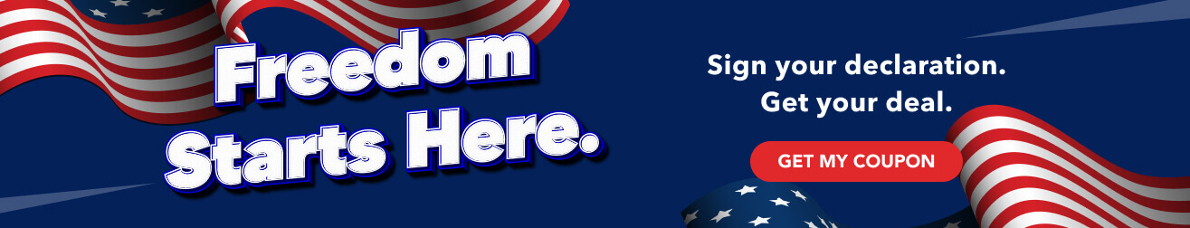 Freedom Starts Here. Sign your declaration. Get your deal.